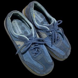 Vintage Retro Airwalk Creepers blue  7 mens 8.5 women’s shoes EUC